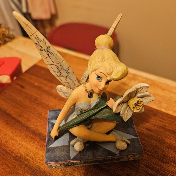 tinker bell figurine from Disney traditions folk art designs Jim Shore - Picture 1 of 6